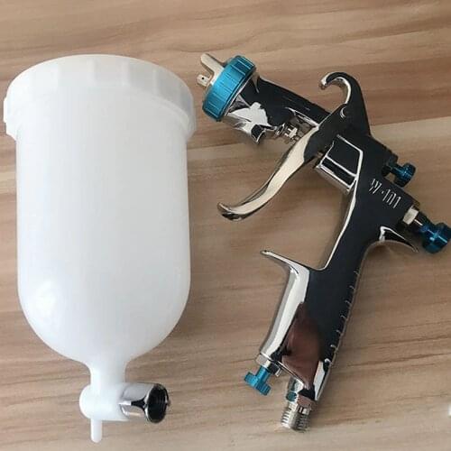 Plastic 400cc cup SPRAY GUN W-101 air spray gun hand manual spray gun,1.0/1.3/1.5/1.8mm top quality,W101 SPRAYER air spray gun