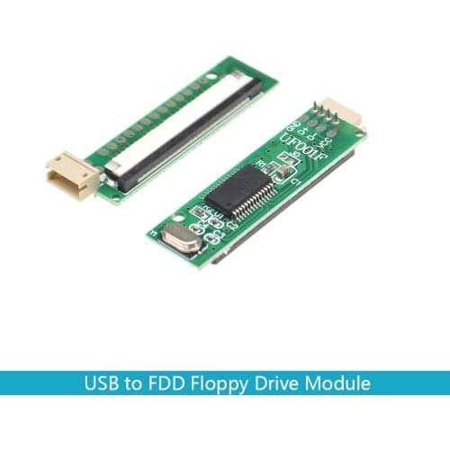 USB to FDD floppy drive module 1.44MB drive interface to USB floppy A floppy change U disk DIY