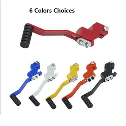 1x Motorcycle Accessories Modified Gear Lever Aluminum Alloy Gear Shift Lever Reverse Single Hanging For 110CC 125CC Engine