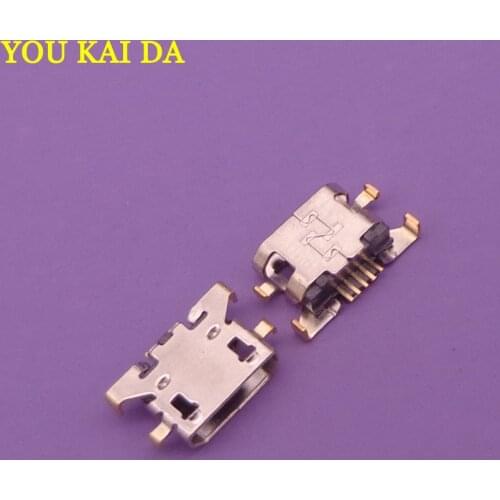 20PCS micro mini usb jack new replacement for Elephone P6i P6I USB charger charging connector dock port plug top quality