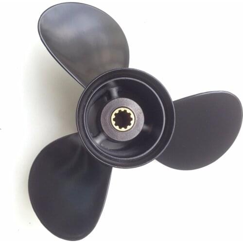 9.9x13 for MERCURY 20hp-30HP propellers ALUMINIUM propellers boat accessories marine propellers 10 tooth spline