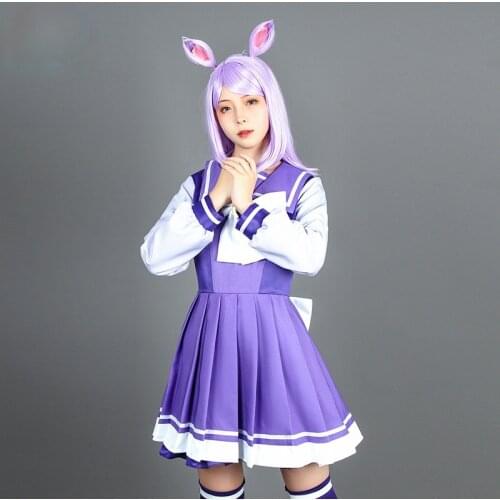Anime! Umamusume:Pretty Derby Special Week JK Dress Winter School Uniform Cosplay Costume Halloween Party Outfit Women 2021 NEW