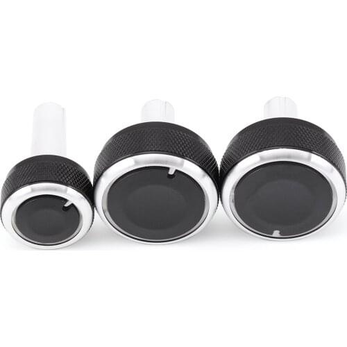 Car Air Conditioning on off turning switch knob decoration For volkswagen VW passat B5 Bora Golf 4