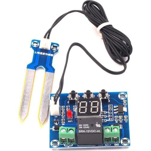 Digital Soil Humidity Sensor Controller 12V Digital Soil Humidity Sensor Controller Irrigation Automatic Water