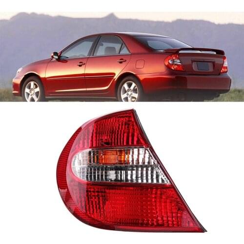 CITALL Rear Left Driver Side Tail Brake Light Lamp 9616968 81560AA050 312-1938L-AF TO2800143 Fit for Toyota Camry 2002 2003 2004
