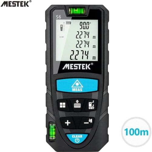 MESTEK Portable Handheld Digital Laser Rangefinder trena Laser Distance Meter Electronic Level Laser Range Finder 50m 70m 100m