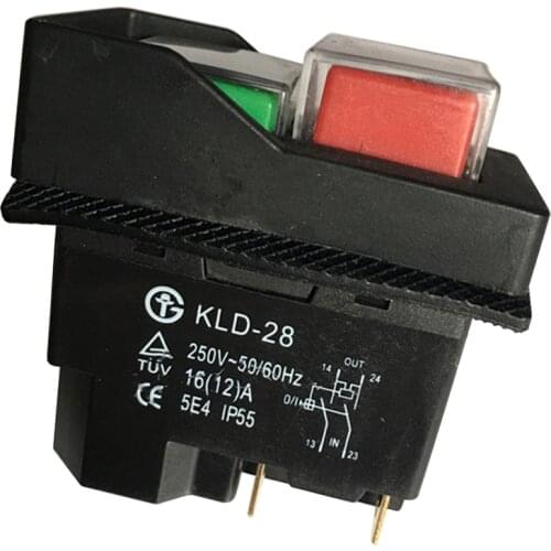 Electromagnetic Switch Magnetic Switch KLD-28 220V Push Button Switch Kjd17 Slicer Switch