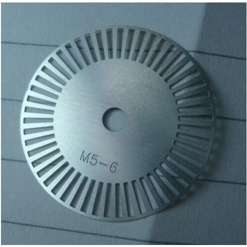 2PCS 50 line M5-6 Photoelectric Encoder Inverter/Counts Wheel/ robot code disk M5-6