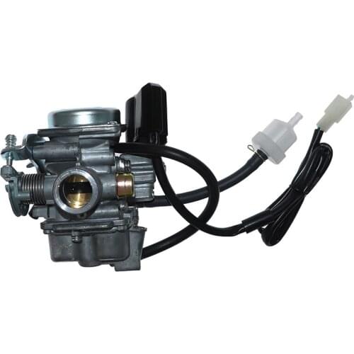 20mm Big Bore Carb CVK Motorcycle Carburetor for Chinese GY6 50cc 60cc 80cc 100cc 139QMB 139QMA Scooter Moped ATV Go-Kart