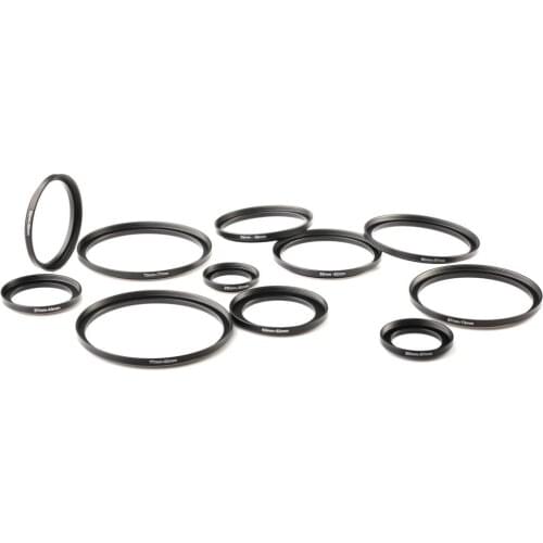 Metal Step Up Rings Aluminum Universal Lens Adapter Filter 55-82 55mm-82mm For Canon Nikon sony all camera DSLR