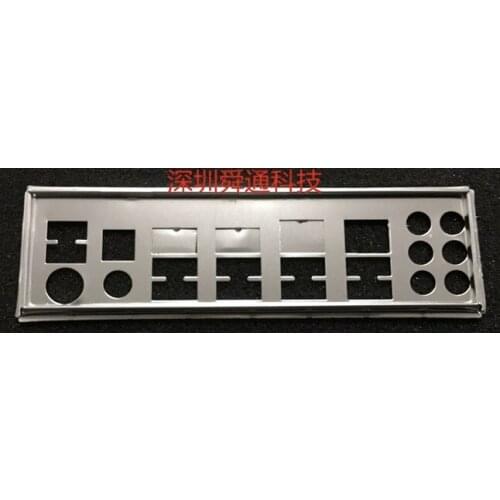 New I/O shield back plate of motherboard for GA-870-UD3P GA-P55A-UD7 just shield backplate Suitable I/O baffle