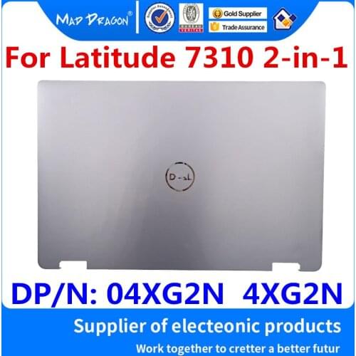 New Original 04XG2N 4XG2N AM2UX000101 For Dell Latitude 7310 2-in-1 FDX31 Laptop LCD Rear Cover Top Shell Screen Lid Gray