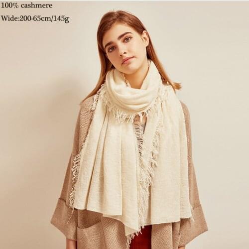 New knitted cashmere scarf women autumn and winter warm Wrap Pashmina Shawl ladies shawl écharpe longue in Inner Mongolia