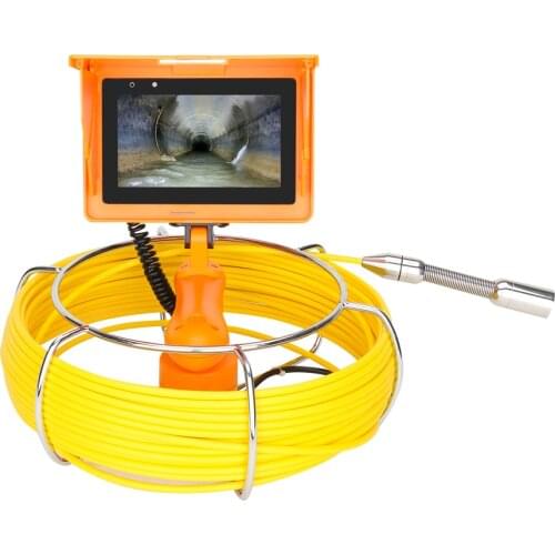 Handheld Sewer Pipe Inspection Video Camera DVR Video Recording/WIFI wireless/Photo /23mm HD 1080P Camera /10M /5inch Screen
