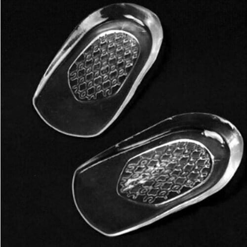 Silicone Gel Insoles Back Pad Heel Cup for Calcaneal Pain Health Feet Care Support spur feet cushion silicone foot pads Patch