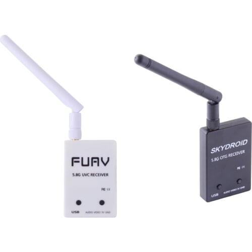 Skydroid UVC Single Control Mini FPV Receiver OTG 5.8G 150CH Channel Video Transmission Downlink Audio For Android phone