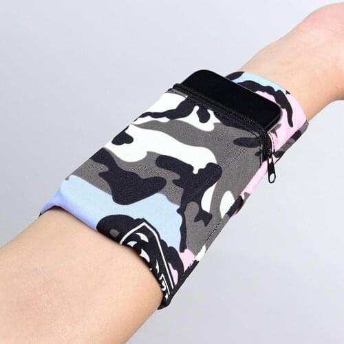 Sport Phone Band Zipper Multifunctional Ankle Wrap Wrist Strap Wallet Storage Bag Case Badminton Basketball Wristband Sweatband