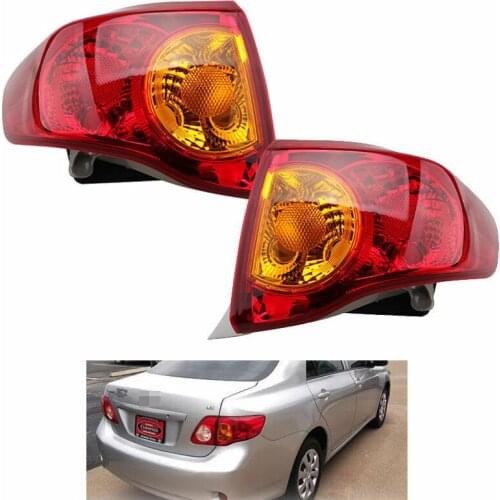 For Toyota Corolla 2009-2010 High quality Set Rear Tail Light Brake Signal Taillight Lamp