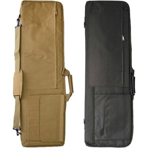 85cm 100cm Tactical Sniper Rifle Gun Bag Case Military Airsoft Shooting Gun Carry Shoulder Pouch Outdoor Hunting Gun Accessories