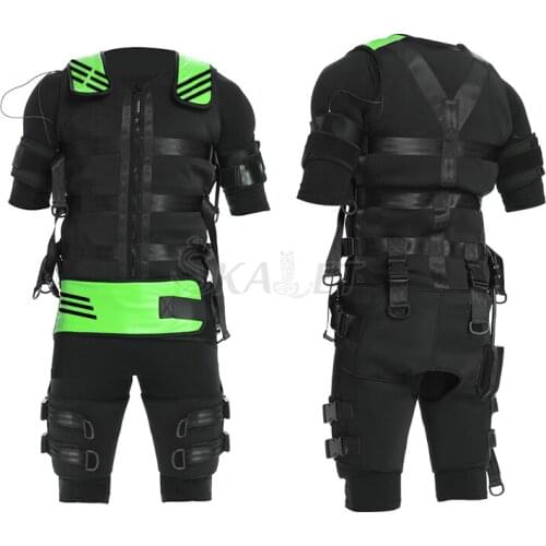 High-Intensity EMS Muscle Stimulator Build Muscle Wireless Body Exercise Training Suit for Gym/Home Use