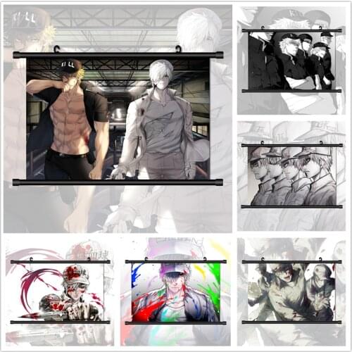 Cells At Work! Neutrophil Killer T Cell HD Print Wall Poster Anime Posters Canvas Painting Wall Decor Wall Art Picture Home Deco