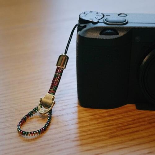 Cam-in Small Camera Colorful zipper Ring Band Fashion Camera Strap