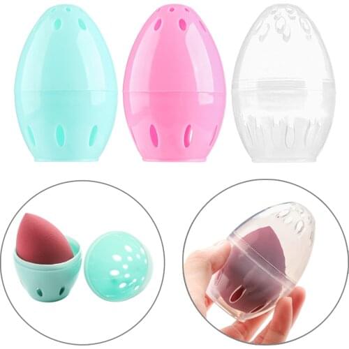 1Pcs Makeup Blender Case Cosmetic Puff Makeup Sponge Storage Box Portable Breathable Sponge Egg Holder Make Up Tools Accessories