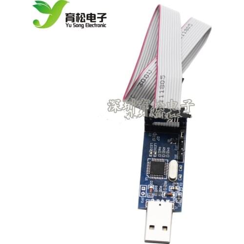 51 AVR programmer ISP USBASP downloader USBISP download cable