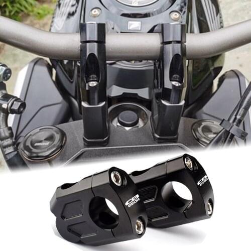 CB650R Handle Bar Mount Riser Extend Raise 38mm Handlebar Clamp Adapter For Honda CB 650 R 18 2019 2020 2021 CB 650R Accessories