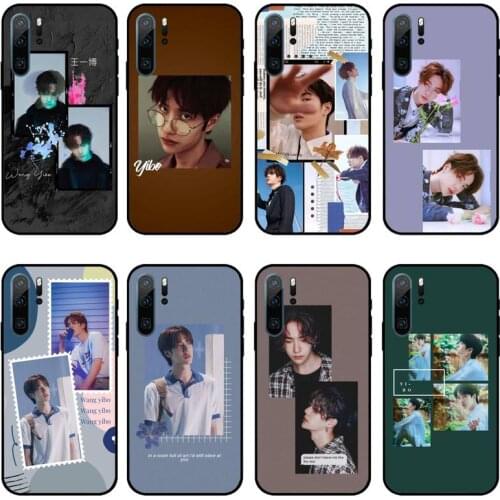 Chinese actors singer Wang Yibo Phone Case For Huawei honor Mate P 10 20 30 40 i 9 8 pro x Lite smart 2019 nova 5t