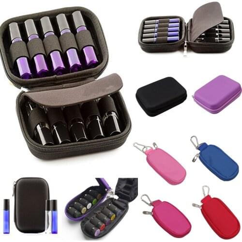 10Slot Essential Oils Bottle EVA Case Protects 10ml Bottles Bag for DoTERRA Travel Shockproof Carrying Storage Perfume Organizer