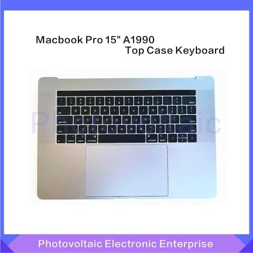 French Spanish German Italian A1990 Keyboard For Macbook Pro A1990 Azerty FR SP GE IT Keyboard Topcase Touchpad Touchbar