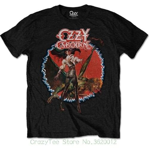 T Shirt Discount 100% Cotton T Shirt For MenS Ozzy Osbourne Ultimate Sin T-Shirt
