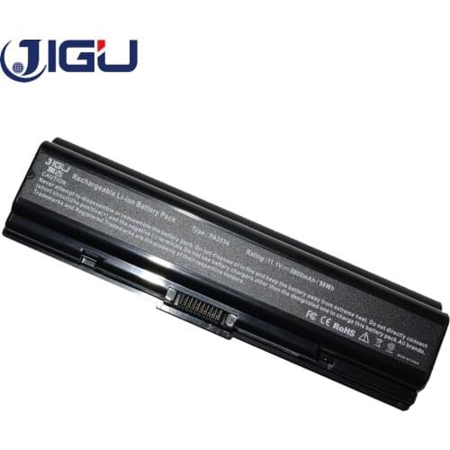 JIGU 12 Cells Battery For Toshiba PA3534U-1BAS PA3534U-1BRS PA3535U-1BRS PA3682U-1BRS PA3727U-1BRS PABAS098 PABAS174