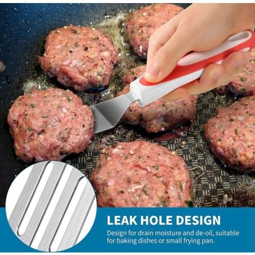 2 Pieces Mini Brownie Serving Spatula Cut and Serve Turner Cookie Spatula Mini Slotted Turner for Flipping Egg Cooking