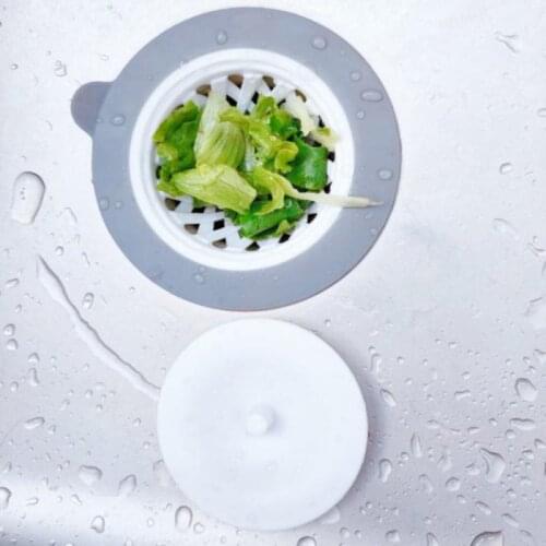 Round Anti-clogging Sink Strainer Kitchen Sink Filter Screen Floor Drain Hair Stopper Bathroom Floor Kitchen Sink Tools Cocina