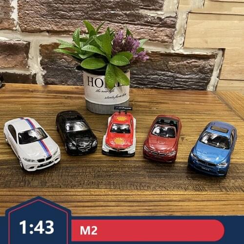 Original BMW M2 BMW M4 BMW M6 BMW X6M 1:43 alloy simulation pull back car model boy toy collection