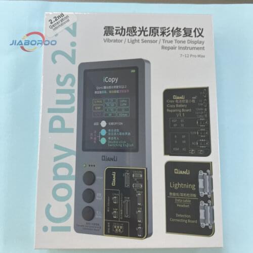 QIANLI iCopy for iPhone7-11ProMax LCD Screen Display Original Color Vibration/Touch Repair Programmer Battery Headset boards