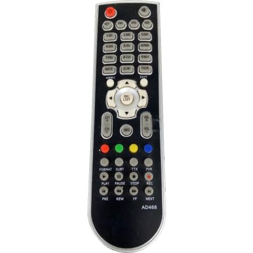 New Replacement FOR SAT COM TV/R Remote Control AD468 Fernbedienung