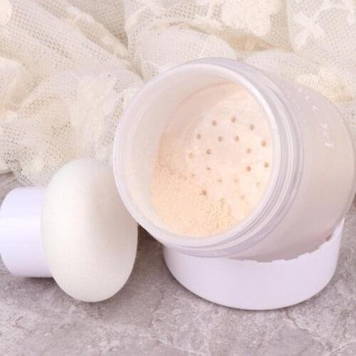 Misty Soft Delicate Powder Face Loose Powder 2 Color Setting Finish Makeup Oil-control Professional Long-hold Waterproof TSLM1