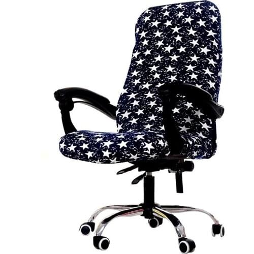 3 Sizes Universal Office Chair Covers Spandex Dustproof Seat Covering For Computer Chair Elastic Seat Case 5 Colors Chair Cover