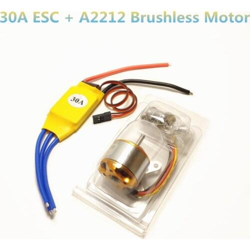 XXD A2212 1000kv Brushless Motor + 30A ESC Speed controller For RC Aircraft Multicopter X525 Quadcopter DIY Model