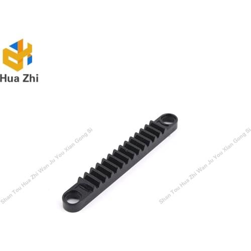 10PCS 6630 Gear Rack 1 x 8 with HolesBuilding Blocks Parts MOC DIY Education Build Toys Brick