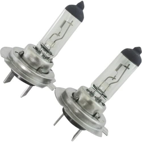2pcs H7 55W 12V Super Bright White Fog Lights Halogen Bulb High Power Car Headlights Lamp Car Light Source parking