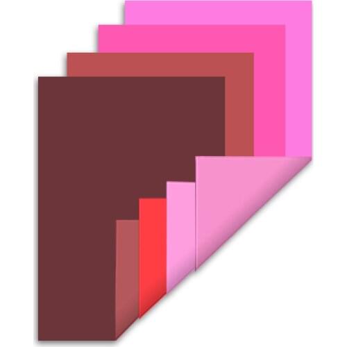 20PC per bag of Double Sided Two Tones Colorful Paper, Different Colors Decorative Paper for Gift Card, Scrapbook, Holiday Party