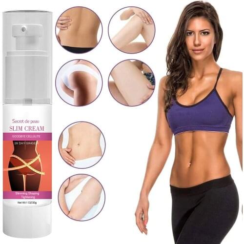 Secret De Peau Slimming Anti-cellulite Cream To Lose Weight Leg Waist Body Fat Skin Care Curve Anti-wrinkle Body Massaging Cream
