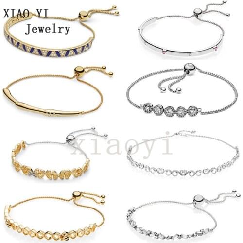 XIAOYI S925 2020 NewSell hot styly popular Round butterfly fragments ocean sky stars adjustable bracelet party fashion female