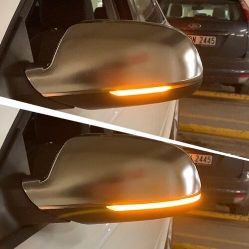 For Audi A3 8P A4 A5 B8 B8.5 Q3 A6 C6 4F S5 S6 Dynamic Blinker Mirror Light LED Turn Signal Side Indicator SQ3 A8 D3 8K RS3 RS5