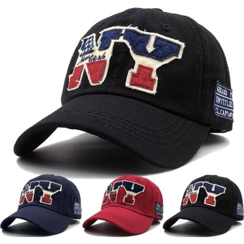 Mens Baseball Cap Retro Letter Cap Patchwork Personality Cap Outdoor Sports Sunscreen Cap