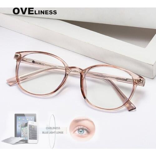 Fashion Blue Light Blocking Glasses frame for women Men Clear Lens Computer Goggles Eyeglasses Anti Blue Light Gaming Glasses